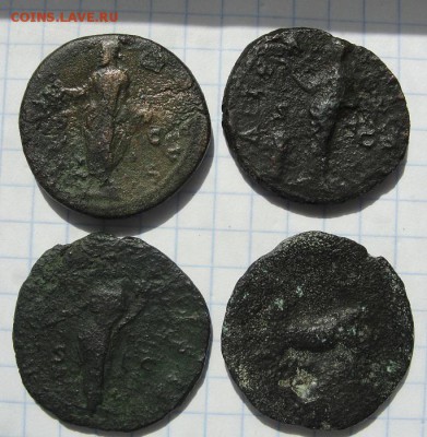 Два аса (Пий, Фаустина старшая), дупондий (Пий), Массинисса - 2