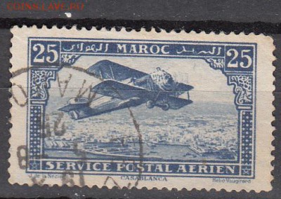 Марокко 1922 1м авиация 25п - 314
