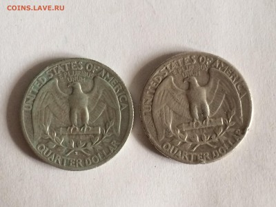 25 центов США 1942(2шт) - image