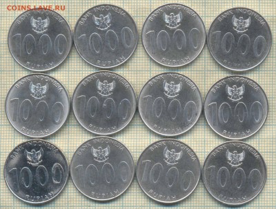 Индонезия 1000 рупий 2010 г., фикс 10 руб - Инд 100 рупий 2010 фикс а