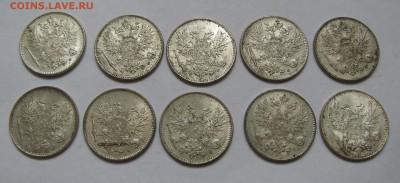 50 ПЕННИ 1917 года для Финляндии. UNC. 10 шт. До 06.07.2018 - 50пн10шт (2).JPG