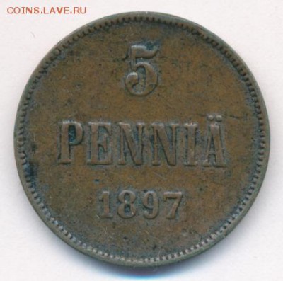 5 пенни 1897 до 06.07.18, 22:30 - #798