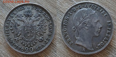 Австрия 20 крейцеров 1853 на оценку - gJUYf6VLWN8