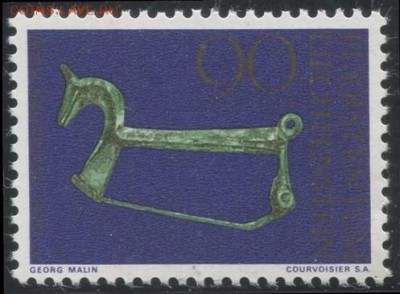 Лихтенштейн 1967-76гг ЧБН-ЧСН полн.серии до 5.07 22.00мск - Лихтенштейн 1976г Историч.ассоциация ЧБН полн.серия