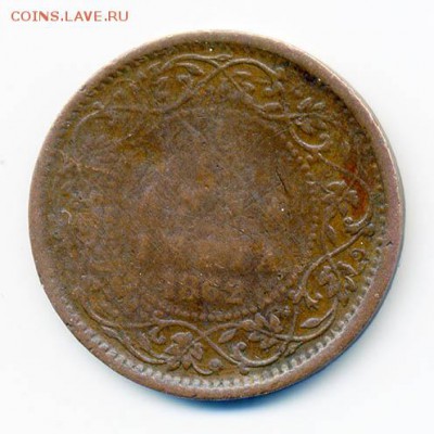 4 анна 1862 - Брит-Индия_четверть-анна-1862_Р