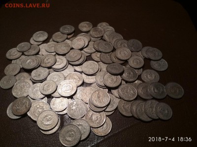 10,15,20 копеек 1931-33 года 125 штук ТОЛЬКО ЩИТОВИКИ - IMG_20180704_183609