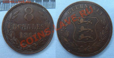 - Гернси 8 дублей 1864 - до 04.05.2011 в 22.00 - 1864