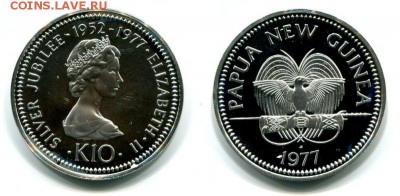 Папуа-Н.Гвинея 10 Кина 1977 до 08.07.18 22-00 мск - Papua 10K 1977