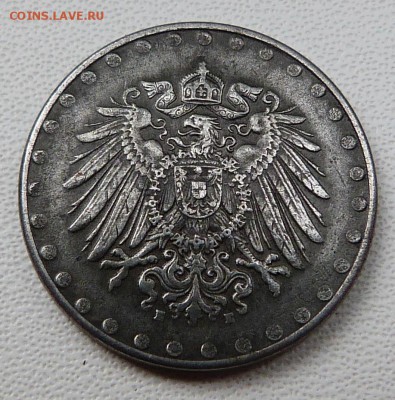 10 пфеннигов 1917г. (не частая) -до 10.07.18 в 22.00 МСК - P1080340.JPG