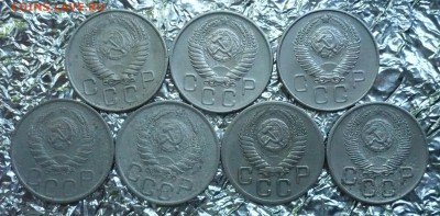 20 копеек 1941,1942,1952,1953,1955,1956,1957 года.08.07.2018 - P2260475.JPG