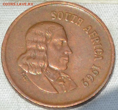 Южная Африка 1 цент 1969. 08. 07. 2018. в 22 - 00. - DSC_0506