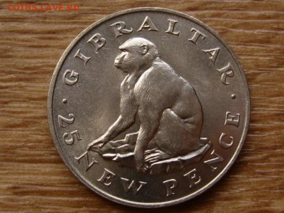 Гибралтар 25 пенсов 1971 обезьяна до 07.07.18 в 22.00 М - IMG_6433.JPG