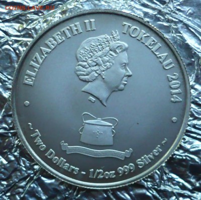 Токелау 2 доллара 2014 Желтопёрый тунец.08.07.2018 в 22:10 - P2270385.JPG