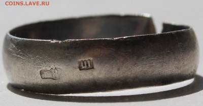серебряное кольцо  84пробы - IMG_3842