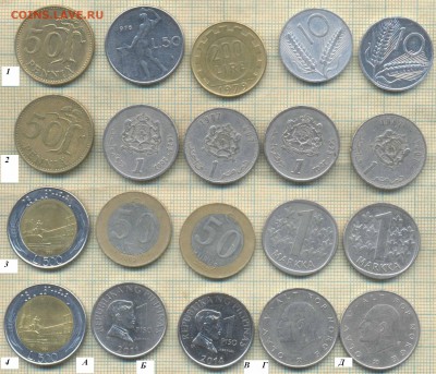 Иностранные монеты 2 ,фикс. цена 10руб - по 10 7 07