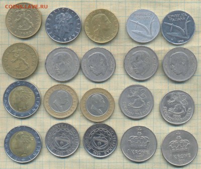 Иностранные монеты 2 ,фикс. цена 10руб - по 10а 7 07