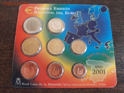 Официальный набор евро Испания 2001 до 14.07.2018 - 20180520_201130