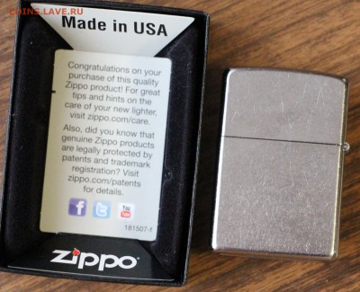 Две зажигалки Zippo, новые. Оценка! - IMG_6923.JPG