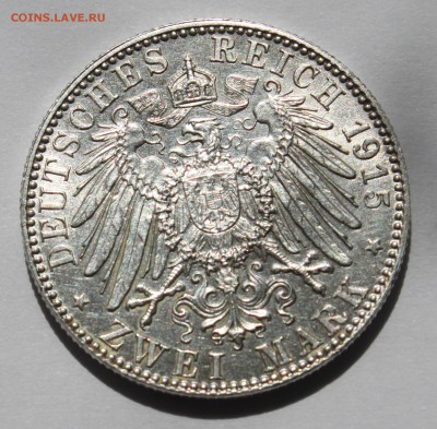 Саксен Мейнинген, 2 марки 1915, траурная, до 12.07 до 22.30 - A596AD07-AC40-47EF-BBAC-42ACEF507BF6