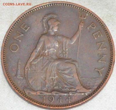 Британия 1 пенни 1944 . 11.07.2018. в 22 часа 00. - DSC_0526