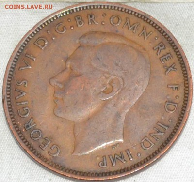 Британия 1 пенни 1944 . 11.07.2018. в 22 часа 00. - DSC_0527