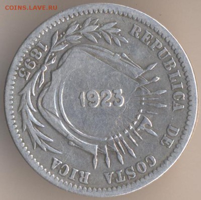 Перу 1 песета 1880, Коста-Рика 50 сентимос 1923 - 20
