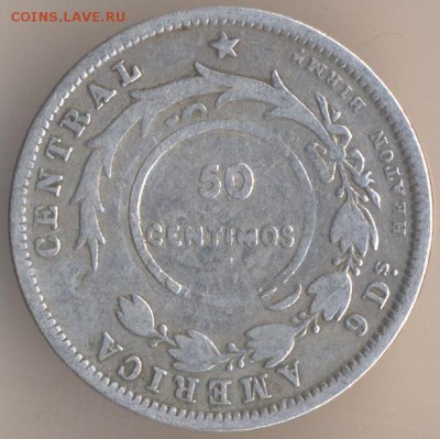 Перу 1 песета 1880, Коста-Рика 50 сентимос 1923 - 19