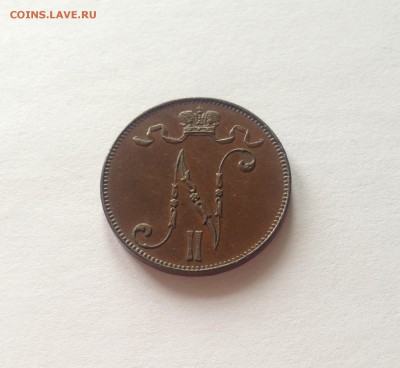 5 пенни 1901г. Русская Финляндия , до 15.07.18г. - 5p1-1