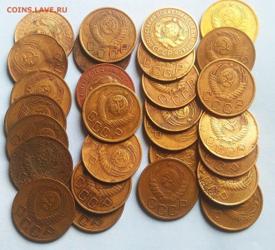 3 коп с 1926 по 1957 28 шт. до 13.07 22 ч 00 мин - IMG_20180610_142727