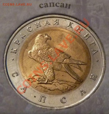 Наборы Красная книга 1991-1994 (15 штук) в буклете - P1040282.JPG