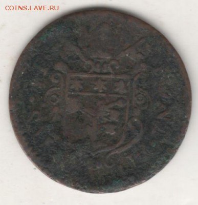 Папское государство - Болонья - 1 кватрино 1779 - s-l500