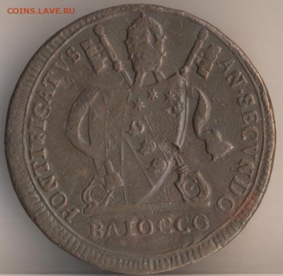 Папское государство - Болонья - 1 кватрино 1779 - 81