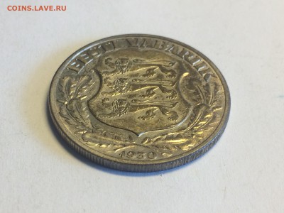 Эстония 2 кроны 1930 Замок Тоомпеа в Таллине - image
