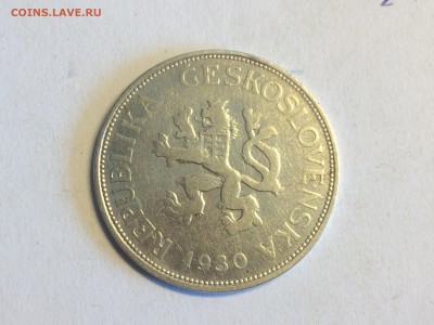5 крон 1930 чехословакия - image