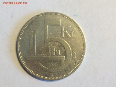 5 крон 1930 чехословакия - image