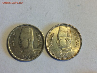 10 пиастров 1937(2шт) Египет до 16.07 22.00 - image