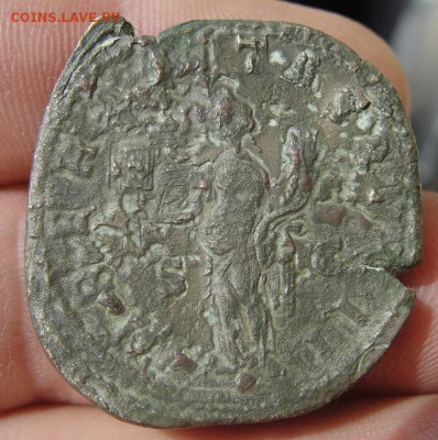 Сестерций Гордиана III с Либетас (Либералитас) - 2