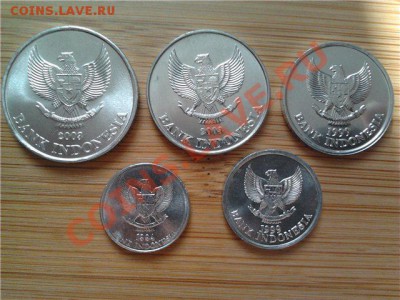 Индонезия,набор из 5 монет 1994-2003, до 7.05.2011г,22-00мск - Индонезия 2