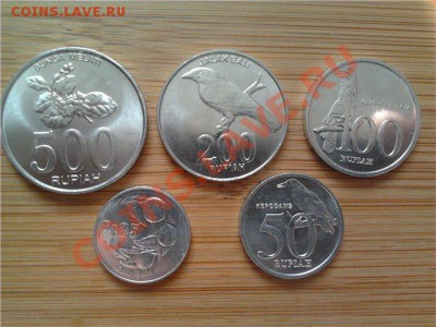 Индонезия,набор из 5 монет 1994-2003, до 7.05.2011г,22-00мск - Индонезия 1