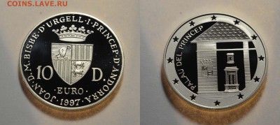 Андорра. 10 динаров 1997 года. До 17.07.18. - DSG_9645.JPG