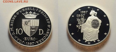 Андорра. 10 динаров 1997 года. До 17.07.18. - DSG_9651.JPG