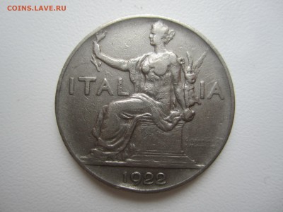 Италия, 1 лира 1922 с 50 ₽ до 15.07.18 22.00 МСК - IMG_4933.JPG