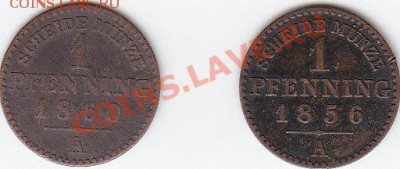 ПРУССИЯ. 1 пфеннинг 1860А, 1856А до 8.05 в 19:00 мск - IMG_0001