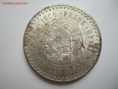 Мексика, 5 песо 1948 с 1500 ₽ до 15.07.18 22.00 МСК - IMG_2125.JPG