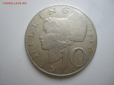 Австрия, 10 шиллингов 1958 с 250 ₽ до 15.07.18 22.00 МСК - IMG_3272.JPG