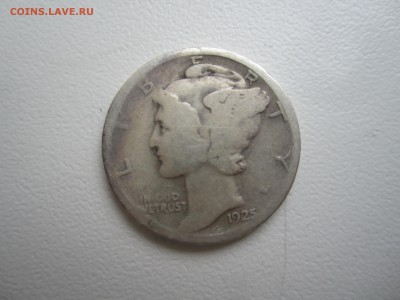 США, 10 центов 1925 со 150 ₽ до 15.07.18 22.00 МСК - IMG_3326.JPG