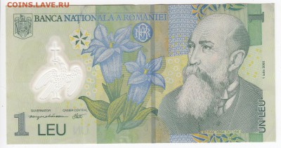 РУМЫНИЯ - 1 лей 2005 г. пластик до 18.07 в 22:00 - IMG_20180712_0003