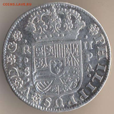 2 реала 1721 г. - 51