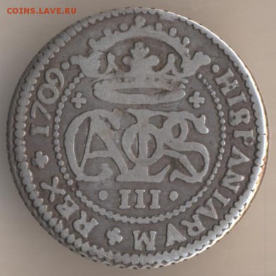 2 реала 1721 г. - 56