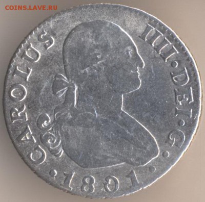 2 реала 1721 г. - 92